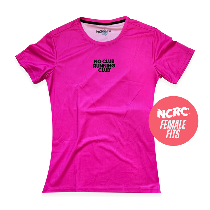 NCRC Female Fits: Classics - Short Sleeve Training Jersey - Magenta/Black