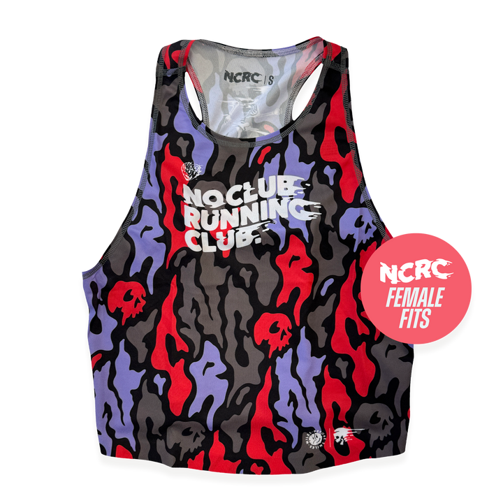 NCRC Female Fits:  Pop Up Exclusives! Female Fits - Loose Crop Training Singlet - Camo