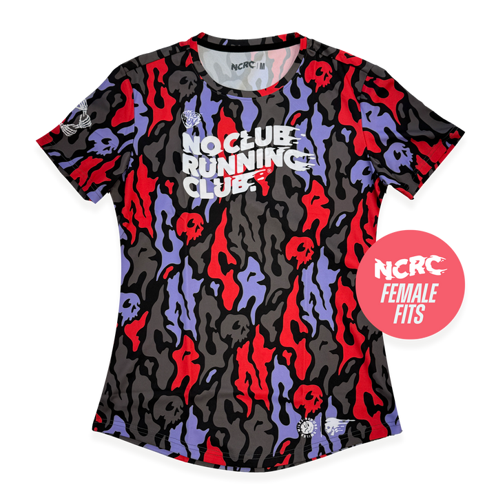 NCRC Female Fits:  Pop Up Exclusives! - Short Sleeve Training Jersey - Camo