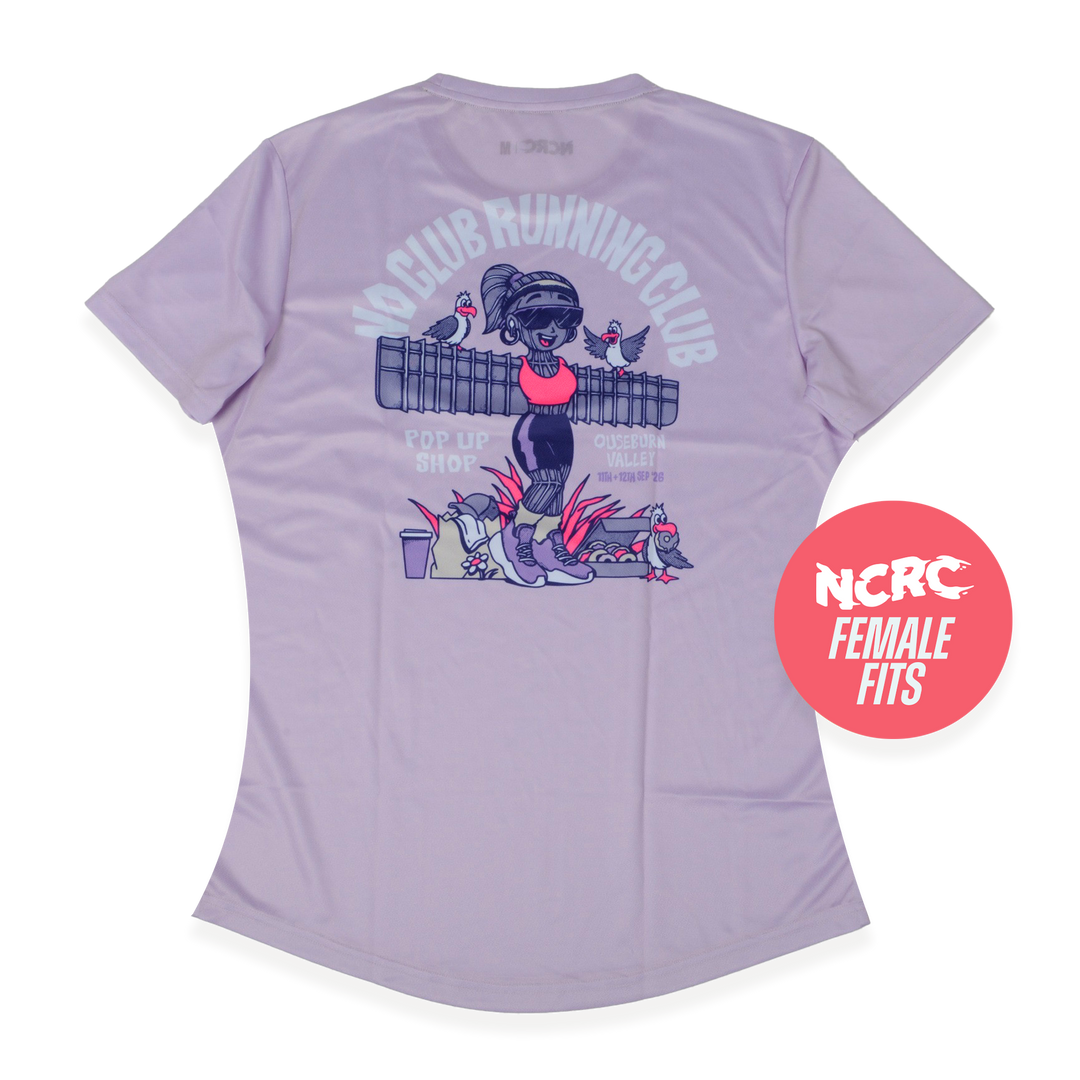 NCRC Female Fits: Pop Up Exclusives! - Angel - Short Sleeve Training Jersey - Lavender