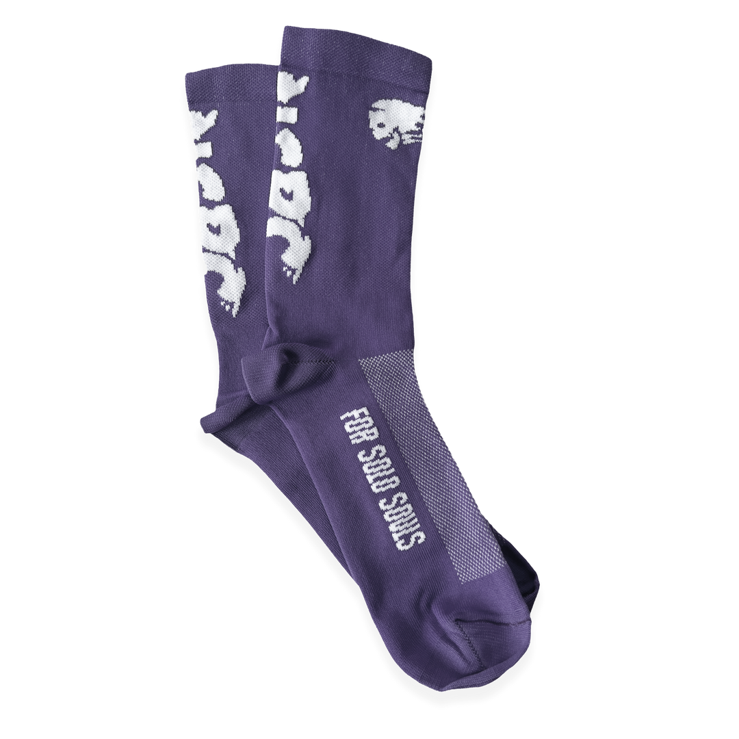 NCRC Running Socks - 2026 - Dusty Lavender