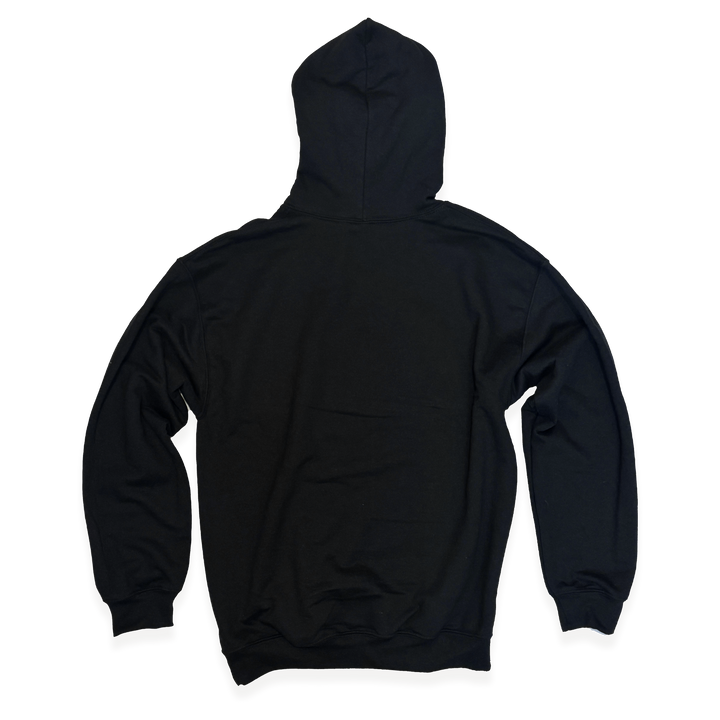 NCRC Unisex Fits:  ALL CAPS - DryBlend Pullover Hoodie - Black/Grey