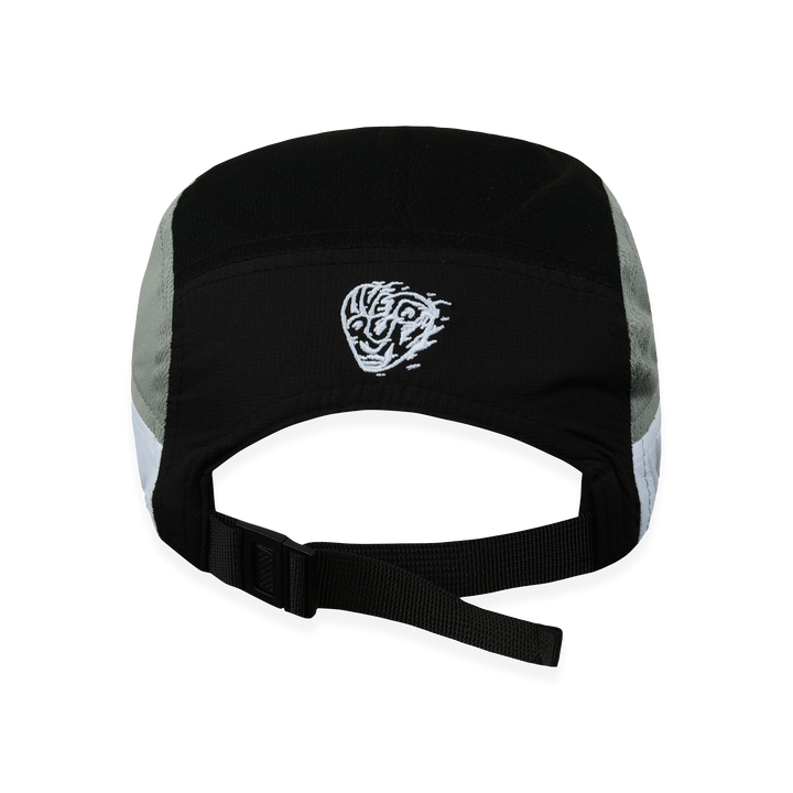 NCRC Headwear -  Short Peak Cap Summer '25 - Grey/Black/White