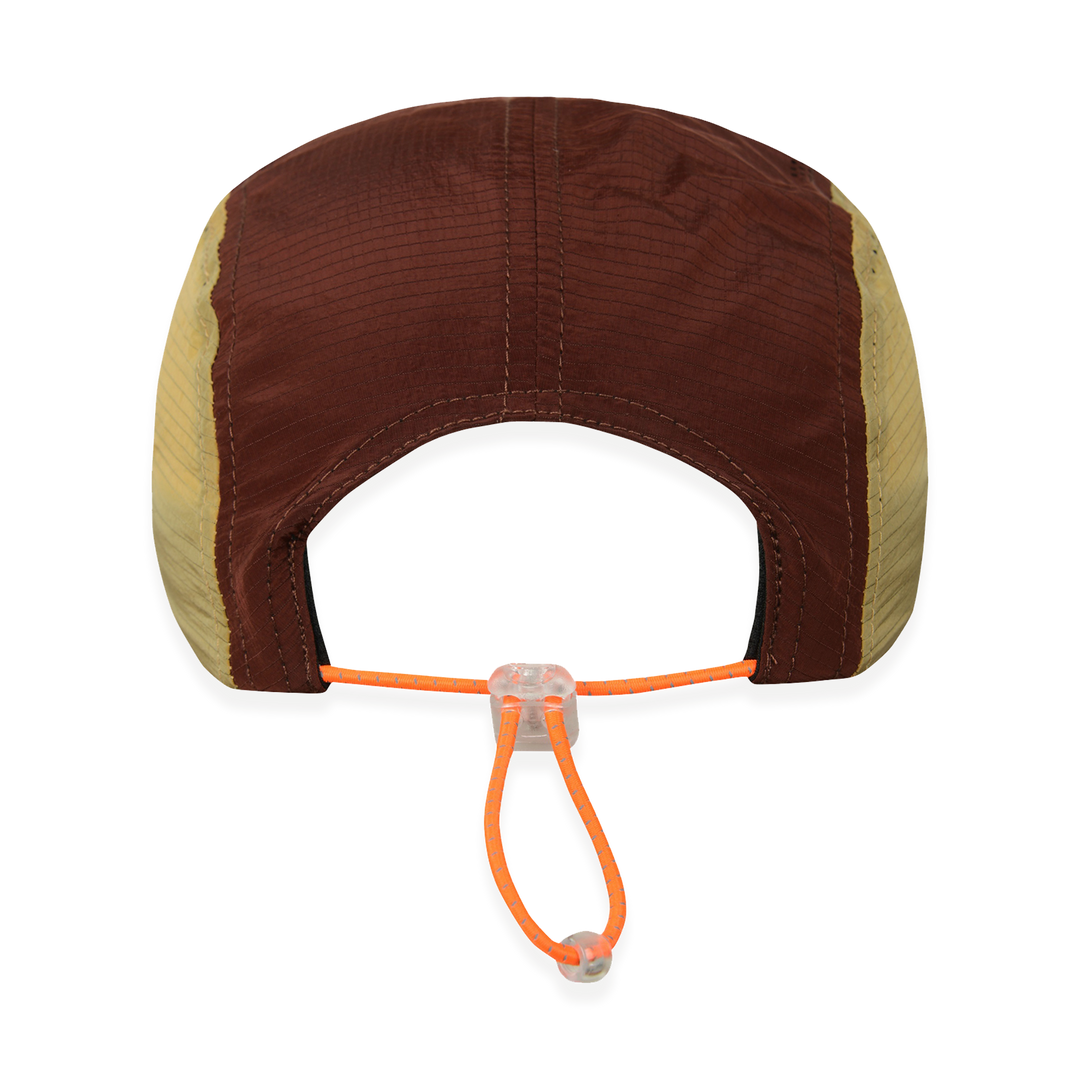 NCRC Headwear -  Lightweight Ripstop Cap Summer '26 - Burgundy/Cocoa/Coffee