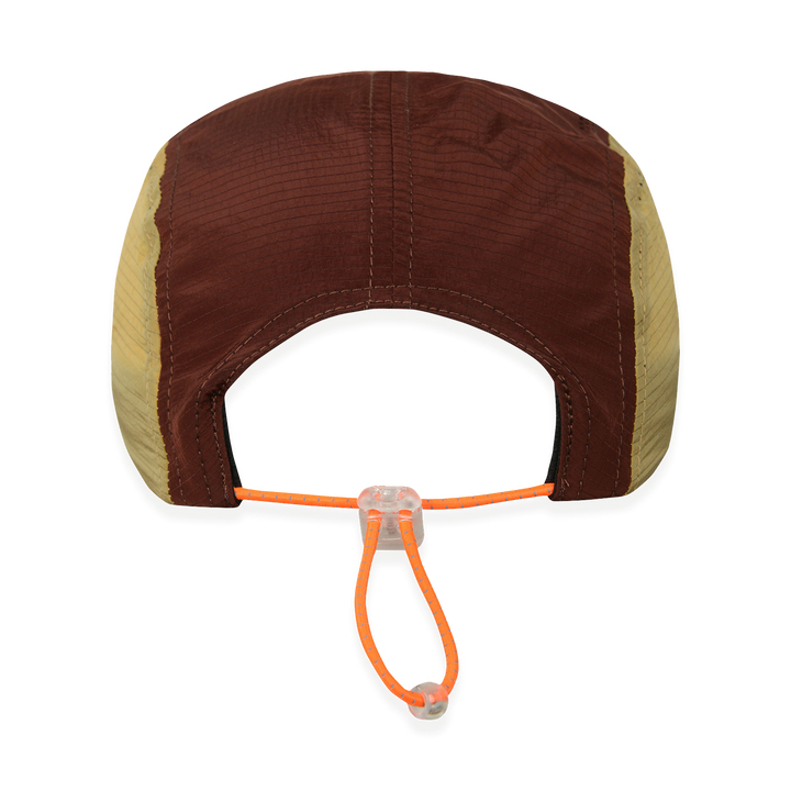 NCRC Headwear -  Lightweight Ripstop Cap Summer '26 - Burgundy/Cocoa/Coffee