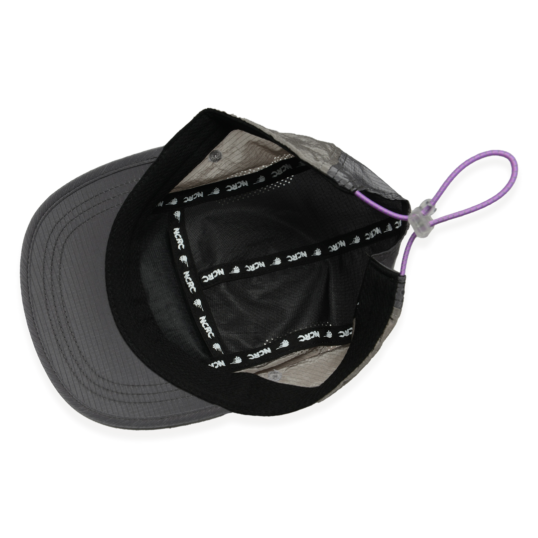 NCRC Headwear -  Lightweight Ripstop Cap Summer '26 - Greyscale