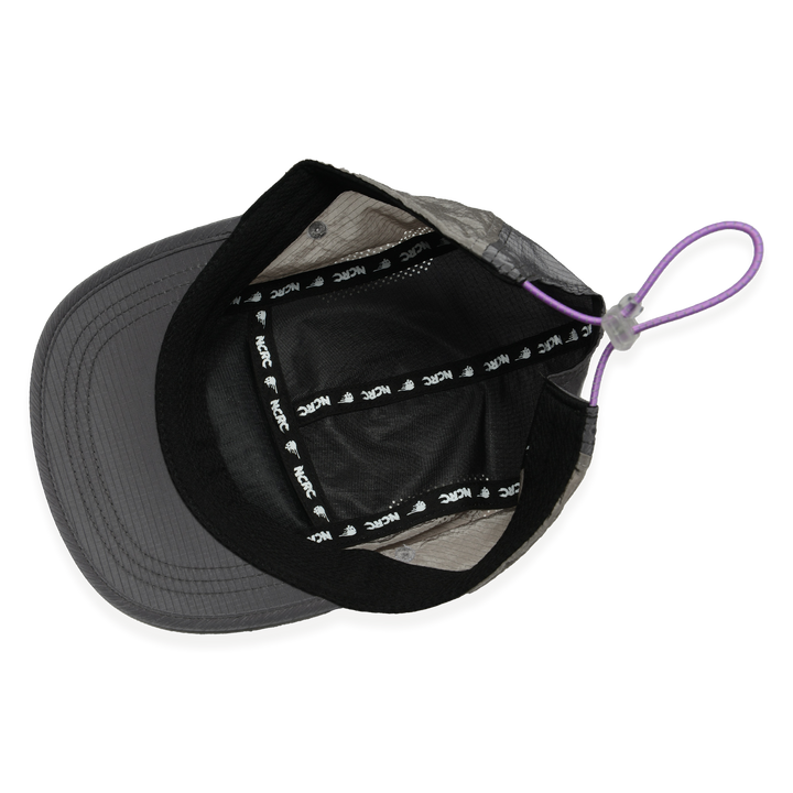 NCRC Headwear -  Lightweight Ripstop Cap Summer '26 - Greyscale