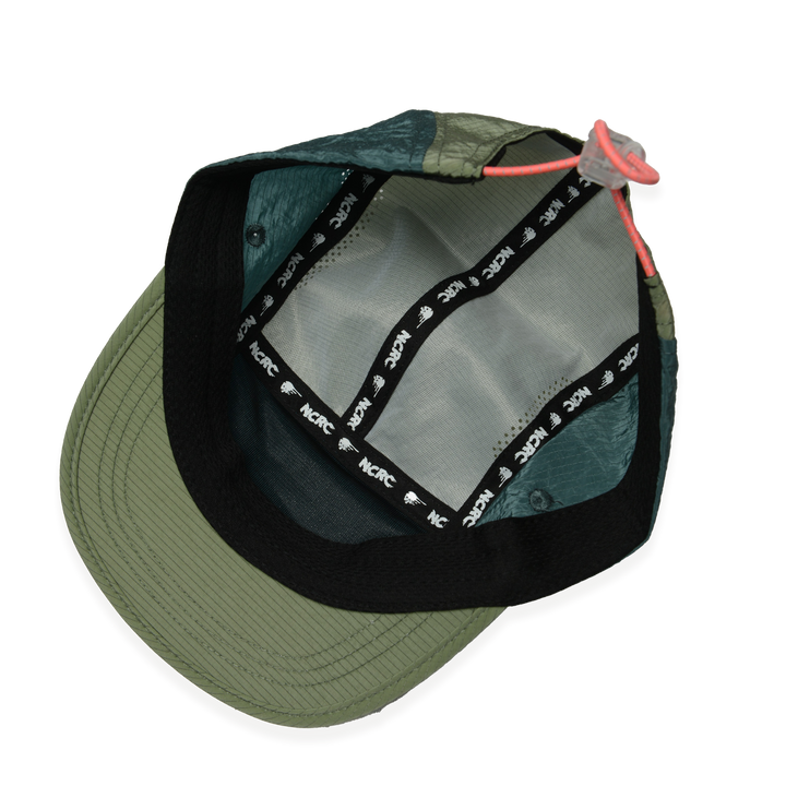 NCRC Headwear -  Lightweight Ripstop Cap Summer '26 - Jade/Moss/Olive