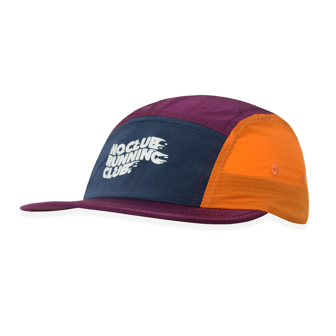 NCRC Headwear -  Lightweight Ripstop Cap Summer '26 - Navy/Purple/Orange