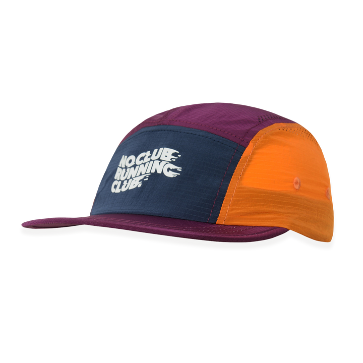 NCRC Headwear -  Lightweight Ripstop Cap Summer '26 - Navy/Purple/Orange