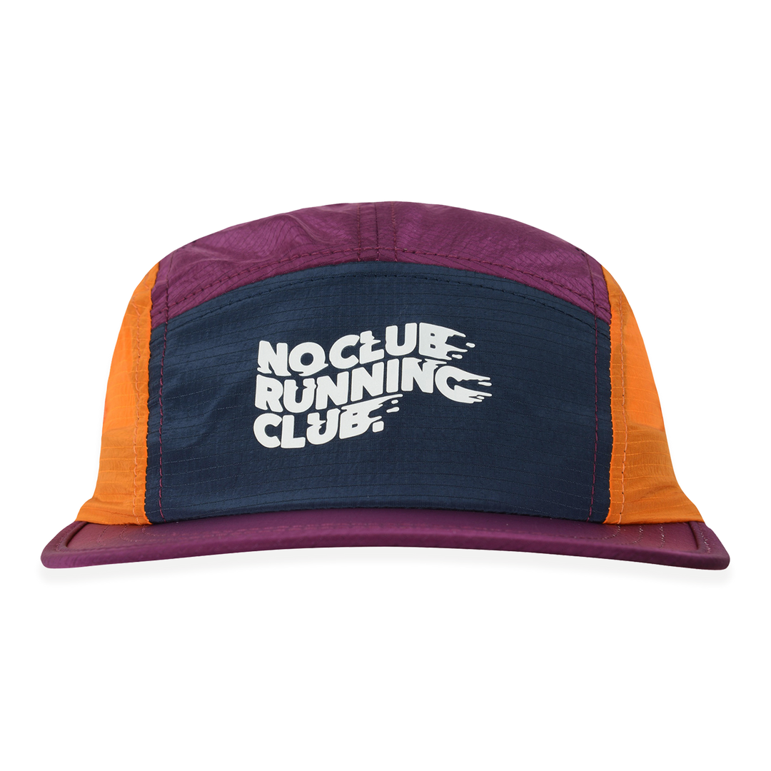 NCRC Headwear -  Lightweight Ripstop Cap Summer '26 - Navy/Purple/Orange