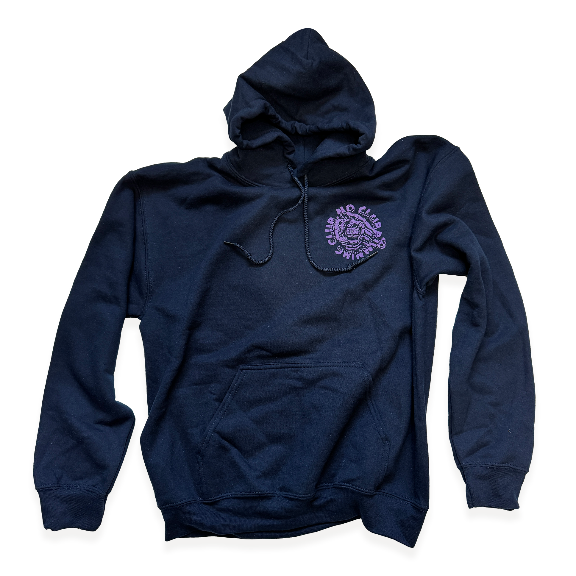 NCRC Unisex Fits:  STOPWATCH - Dryblend Pullover Hoodie - Navy