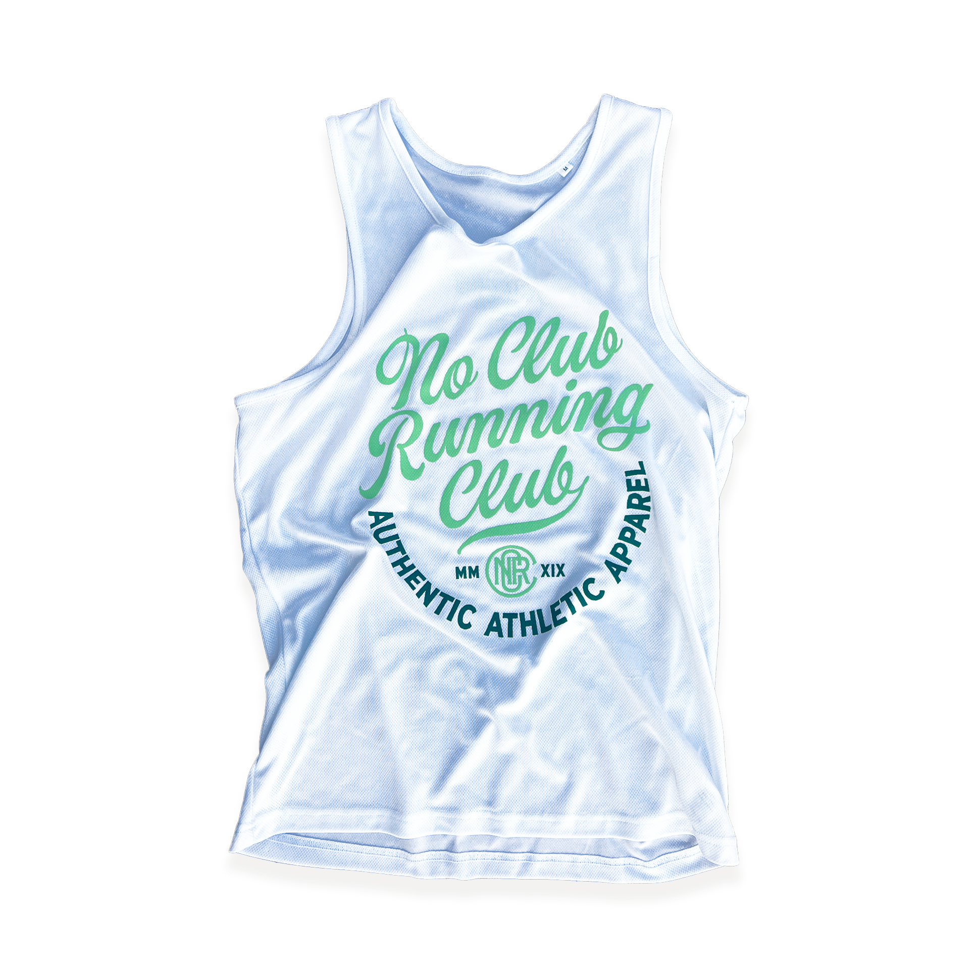 NCRC: Unisex Fits: Summer 2023 - Heritage Vest - White and Tonal Mint