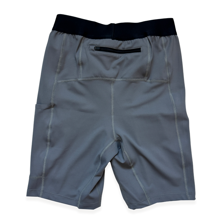 NCRC: Unisex  Fits:  Lycra Half Racing Tights - Charcoal