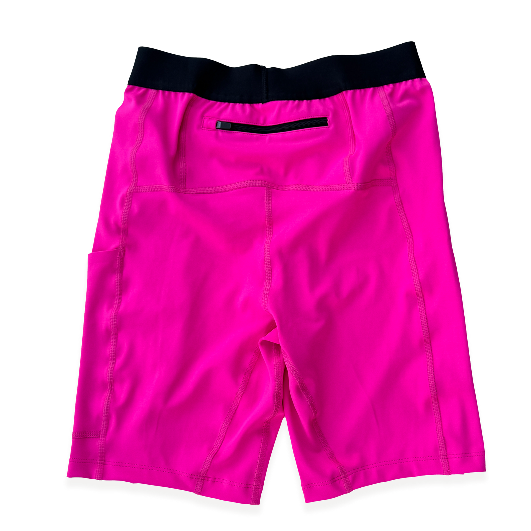 ★codegraphy★ Crispy Nylon Shorts Magenta CBDUUWT008MT NCRC: Unisex Fits: Lycra Half Racing Tights - Magenta – No