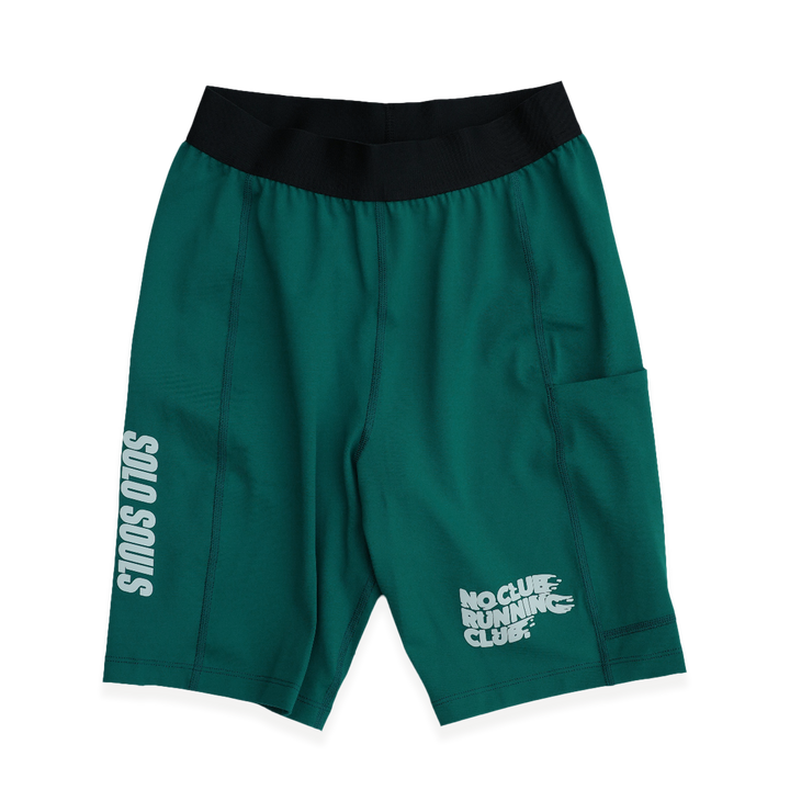 NCRC: Unisex  Fits:  Lycra Half Racing Tights - Jade