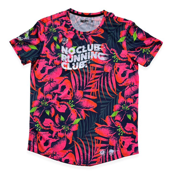 NCRC Unisex Fits: Bad Natured - Short Sleeve Training Jersey - Navy/Fluro Pink/Blood Orange/Fluro Green