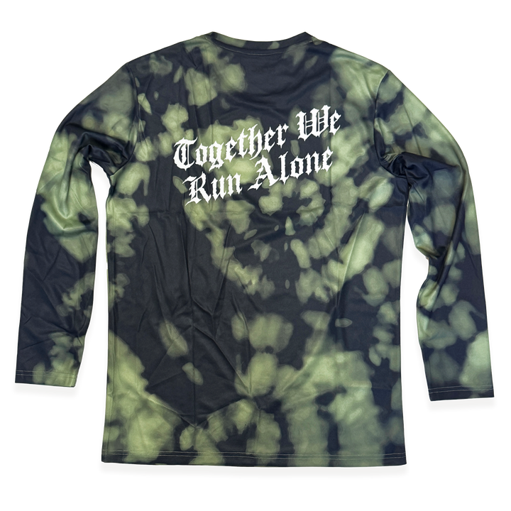 NCRC: Unisex Fits: Solo Souls V2 -  Long Sleeve Training Jersey - Bleach Dyed - Algae