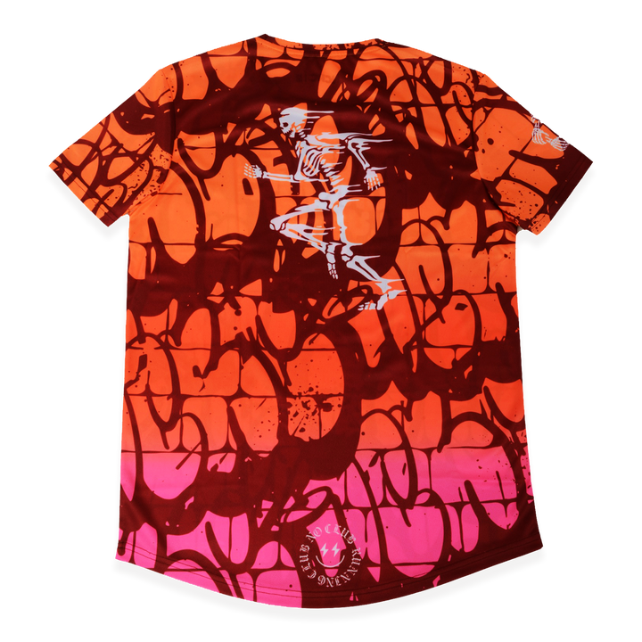 NCRC Unisex Fits: Brick By Brick - Short Sleeve Training Jersey - Blended Orange