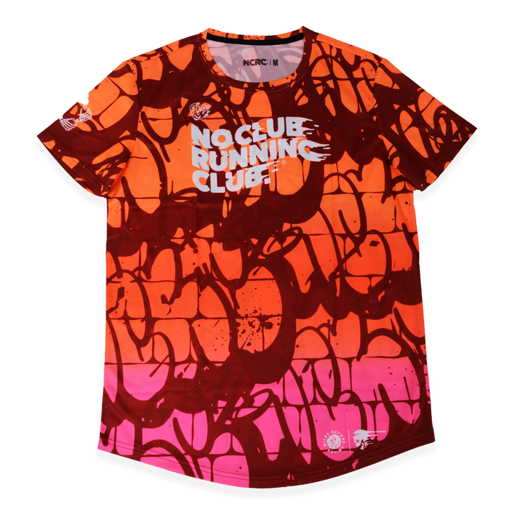 NCRC Unisex Fits: Brick By Brick - Short Sleeve Training Jersey - Blended Orange