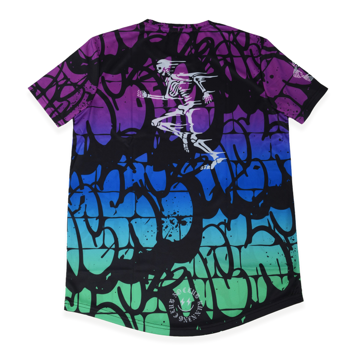 NCRC Unisex Fits: Brick By Brick - Short Sleeve Training Jersey - Blended Purple