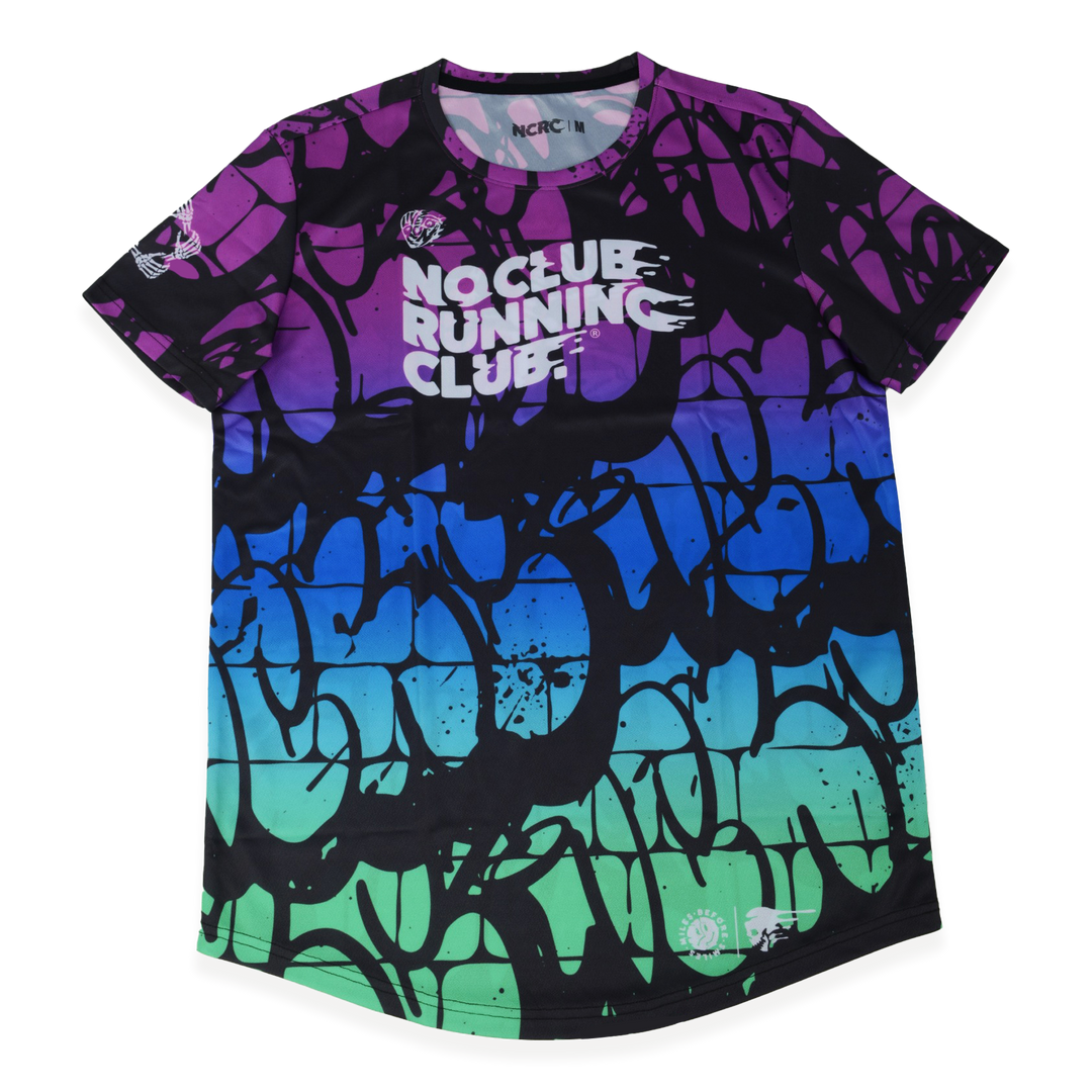 NCRC Unisex Fits: Brick By Brick - Short Sleeve Training Jersey - Blended Purple