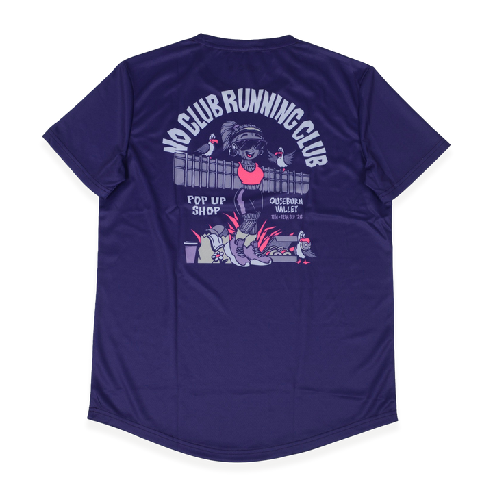NCRC Unisex Fits: Pop Up Exclusives! - Angel - Short Sleeve Training Jersey - Purple
