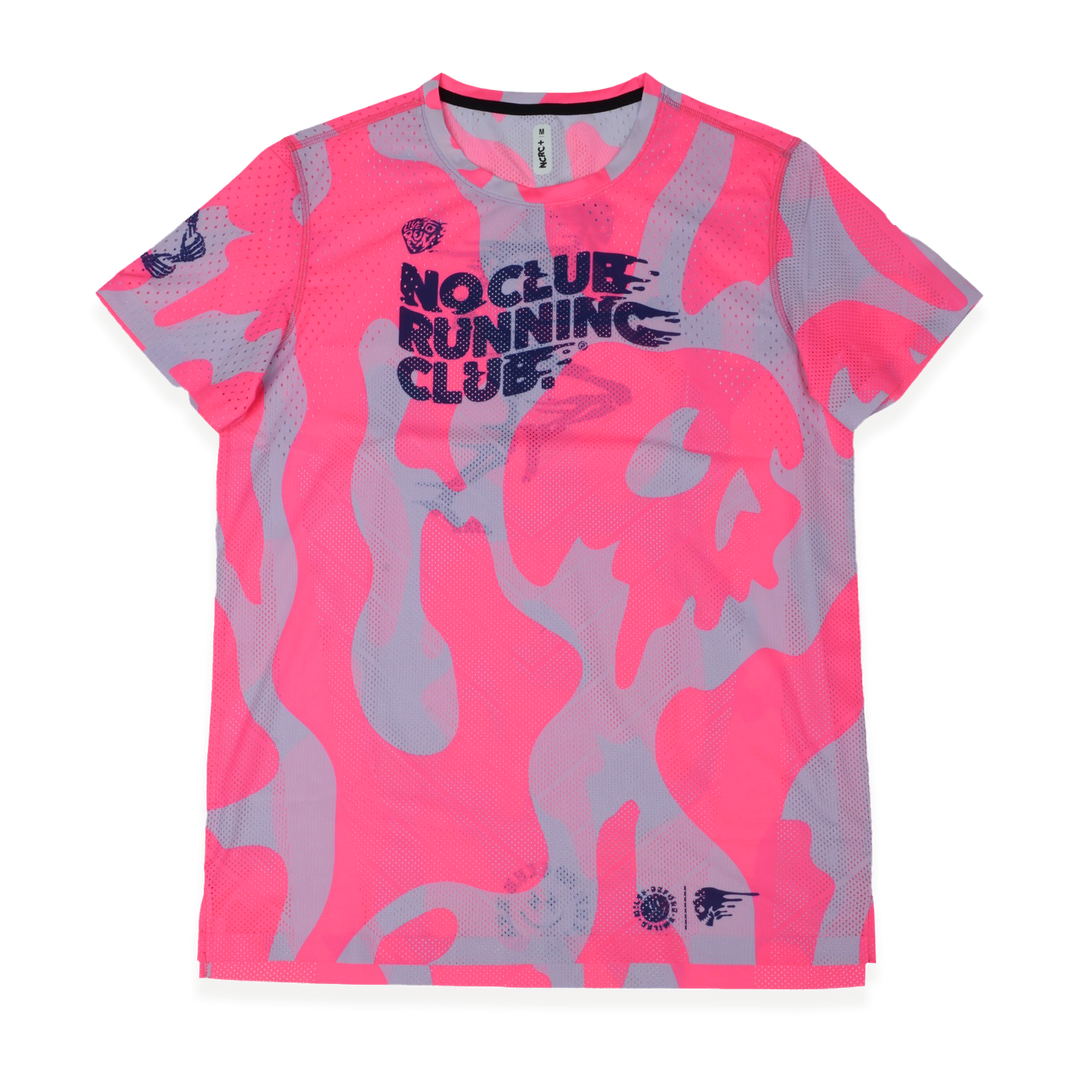 NCRC Unisex Fits: Pop Up Exclusives! - Race Day Tee 2026 - Tonal Camo - Fluro Pink/Lavender/Purple