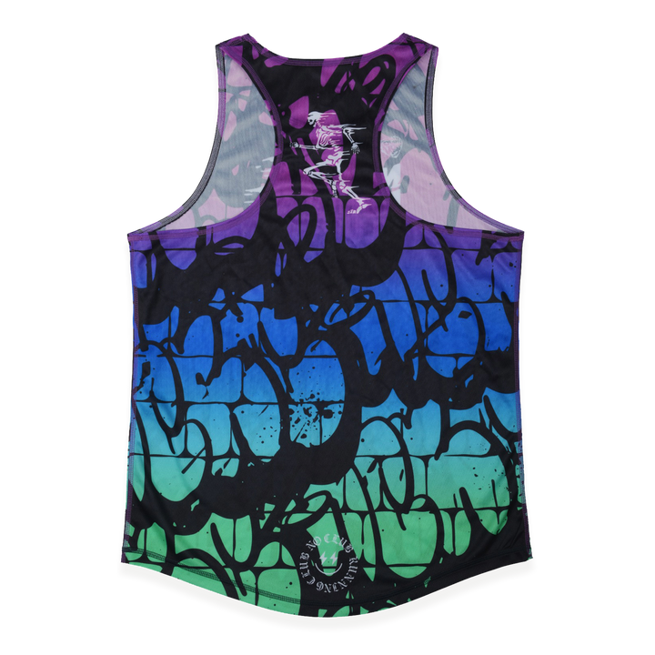 NCRC Unisex Fits: Brick By Brick - Training Singlet - Blended Purple