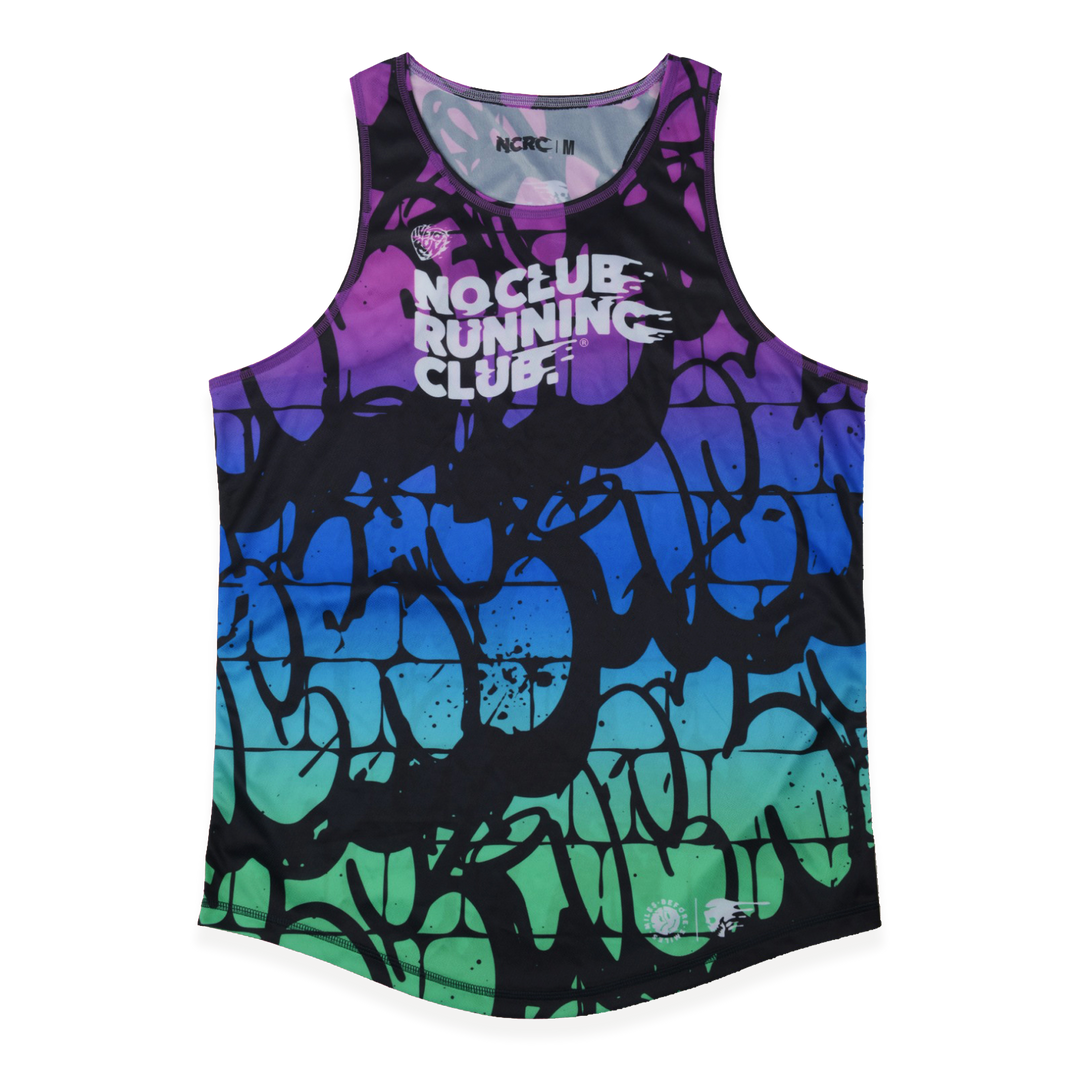 NCRC Unisex Fits: Brick By Brick - Training Singlet - Blended Purple