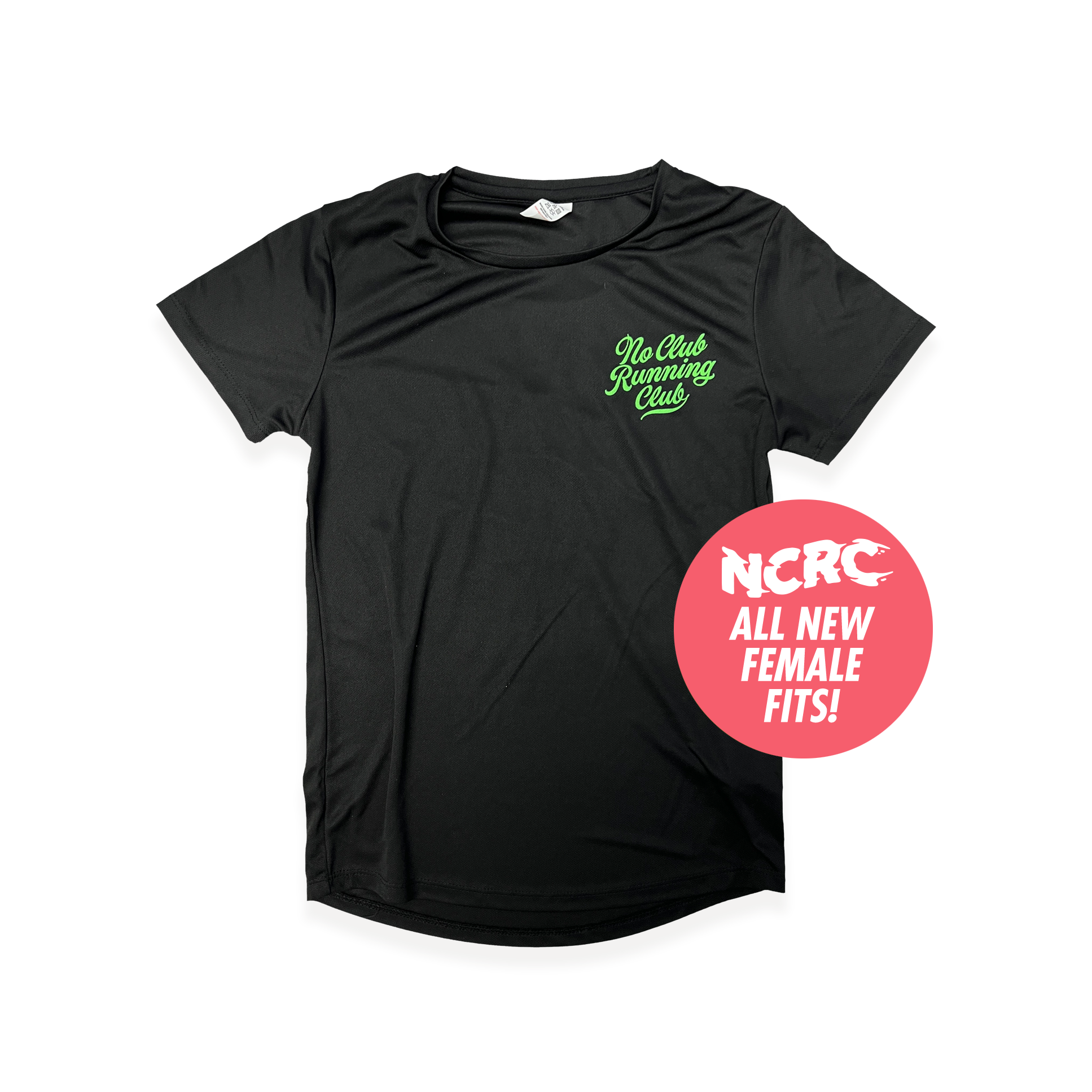 NCRC Female Fits: Spring '23 - Limited Edition Short Sleeve Tee - Heritage - Black