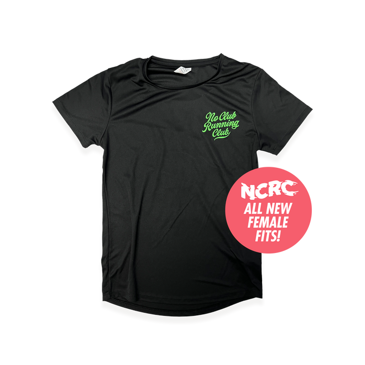 NCRC Female Fits: Spring '23 - Limited Edition Short Sleeve Tee - Heritage - Black