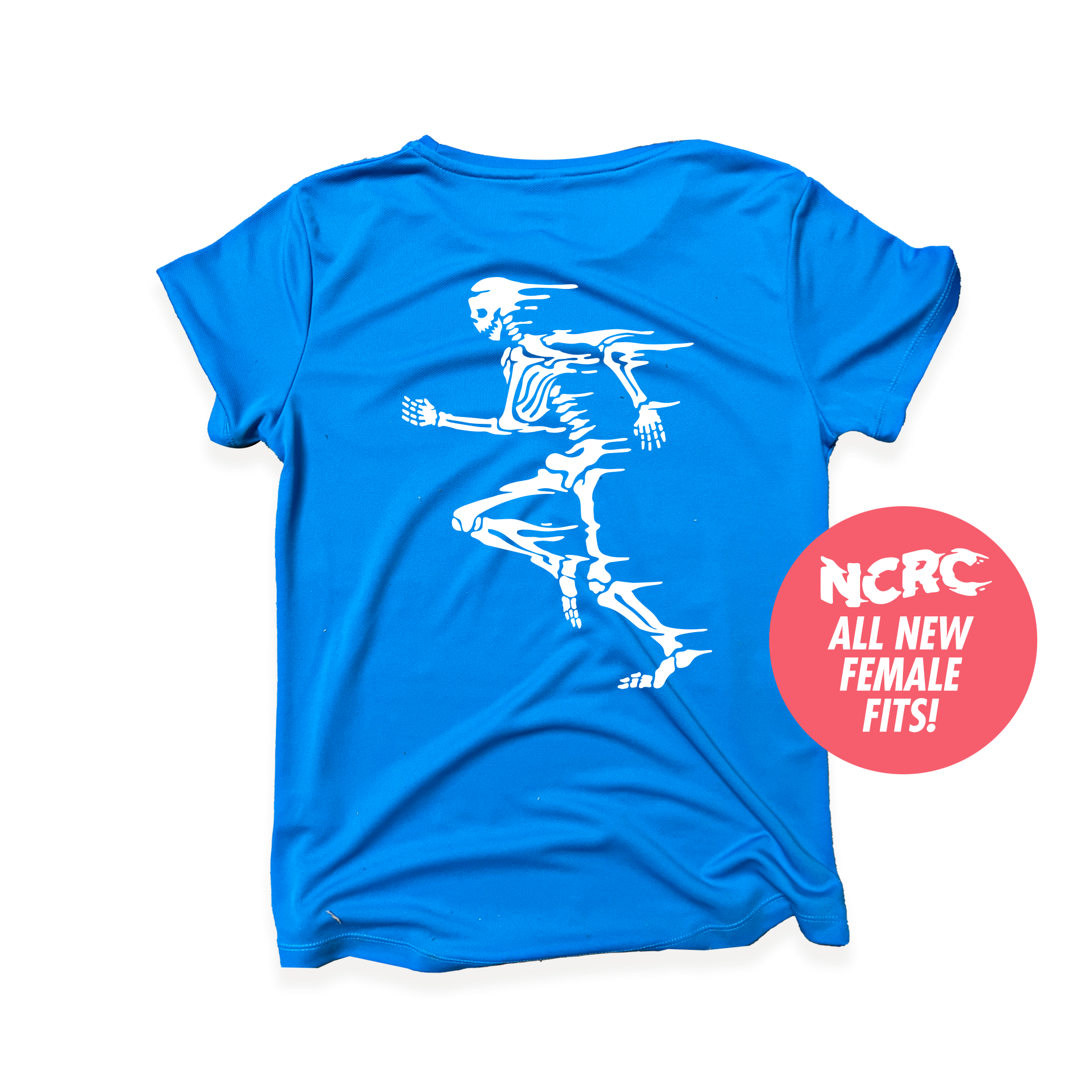 NCRC Female Fits: Short Sleeve Training Jersey - Sapphire Blue
