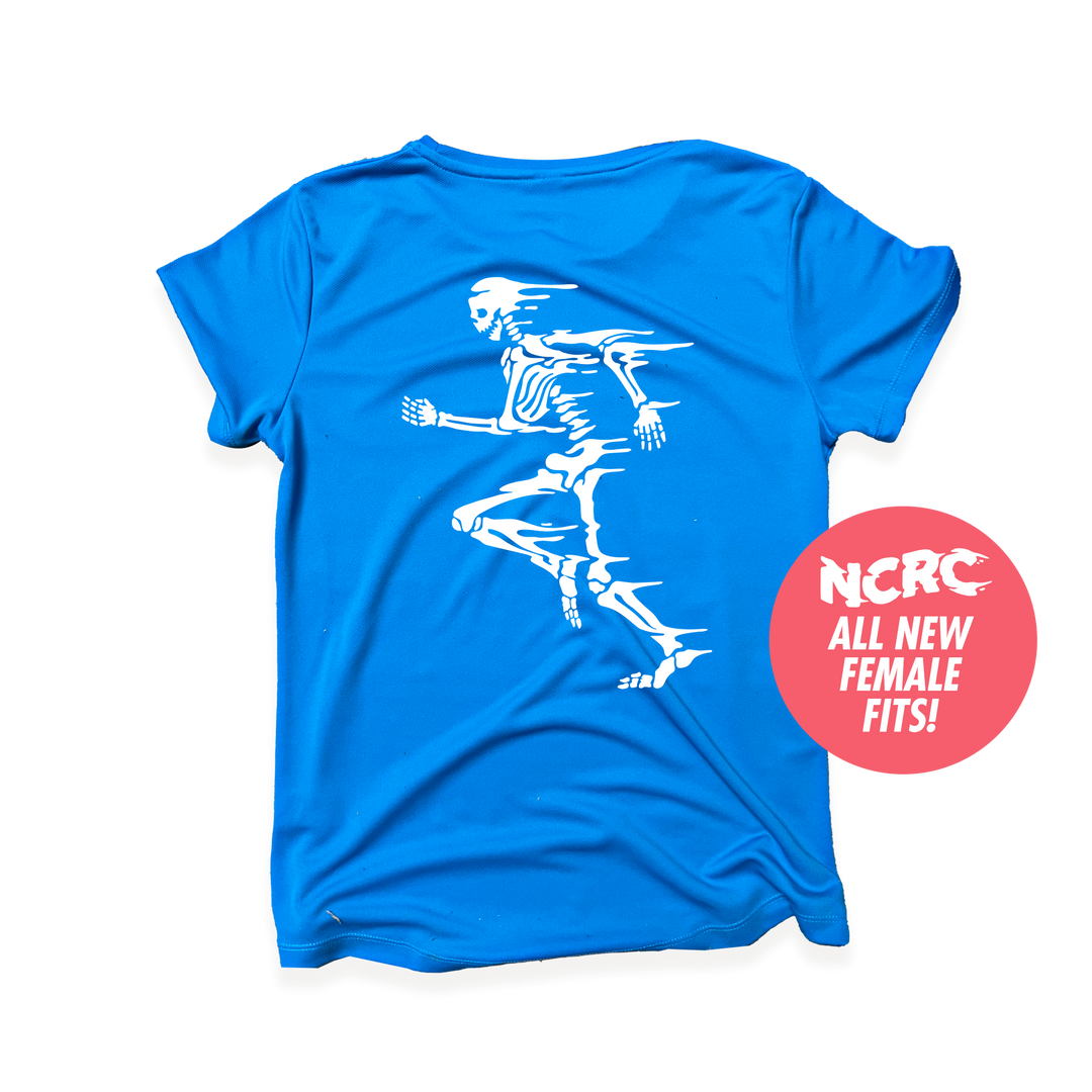 NCRC Female Fits: Short Sleeve Training Jersey - Sapphire Blue
