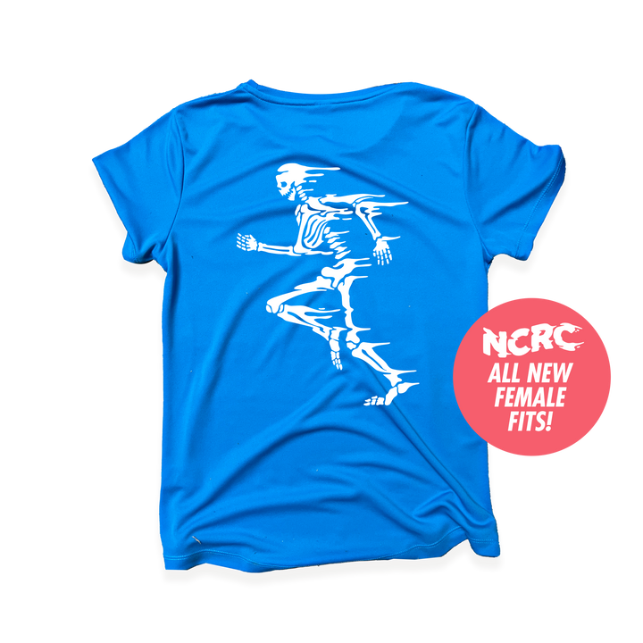 NCRC Female Fits: Short Sleeve Training Jersey - Sapphire Blue