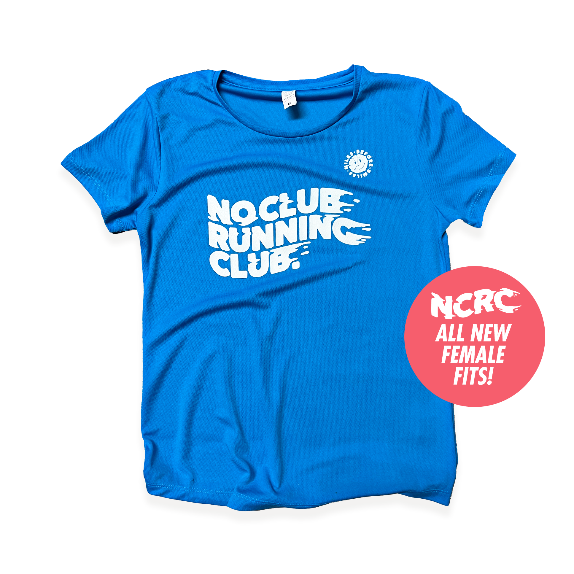NCRC Female Fits: Short Sleeve Training Jersey - Sapphire Blue