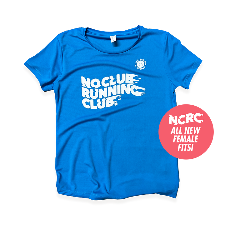 NCRC Female Fits: Short Sleeve Training Jersey - Sapphire Blue