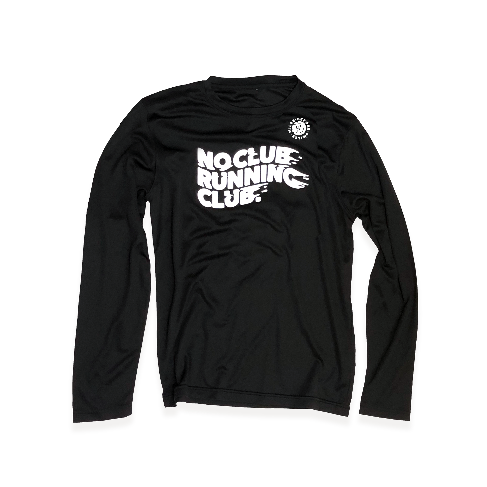 NCRC Essentials: Unisex Fit -  Long Sleeve Training Jersey - Black