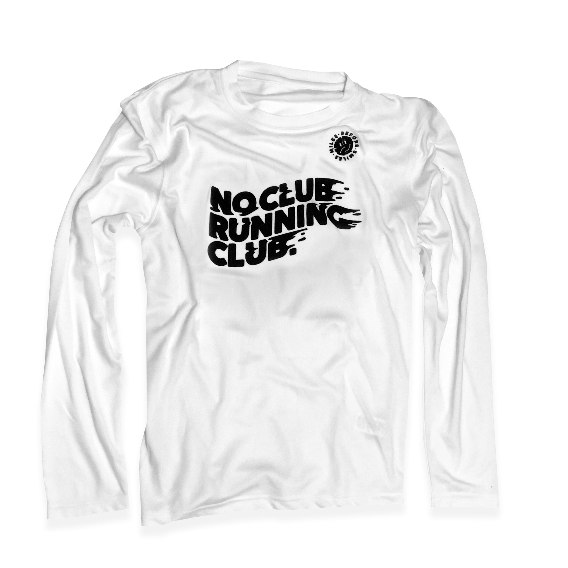 NCRC Essentials: Unisex Fit -  Long Sleeve Training Jersey - White