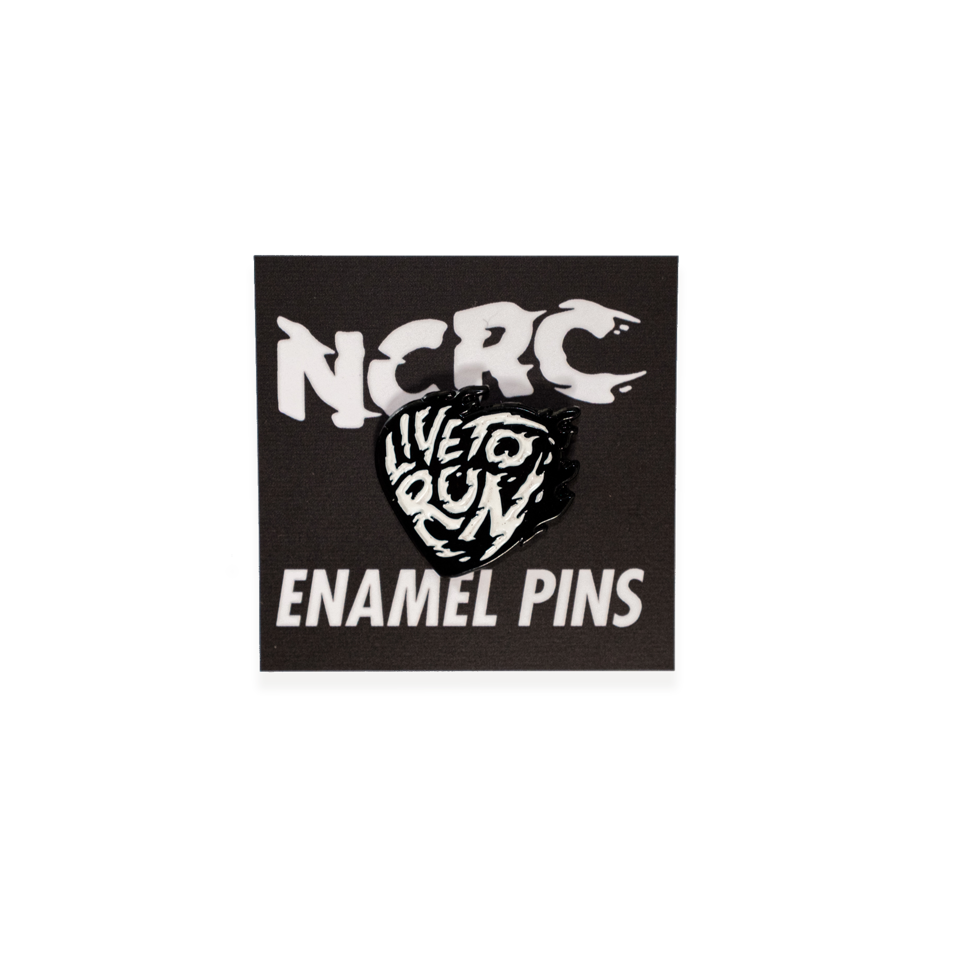NCRC Enamel Pins: Live To Run